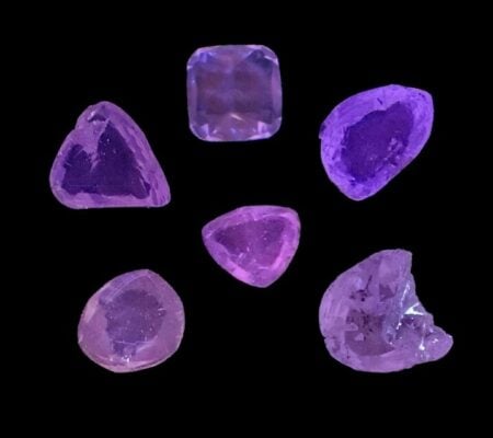 Purple diamond