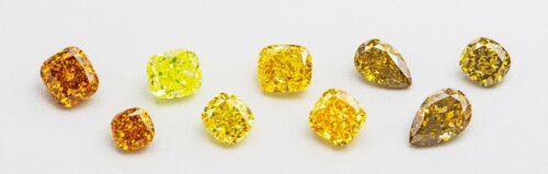 Yellow diamonds