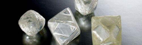 De Beers rough diamond