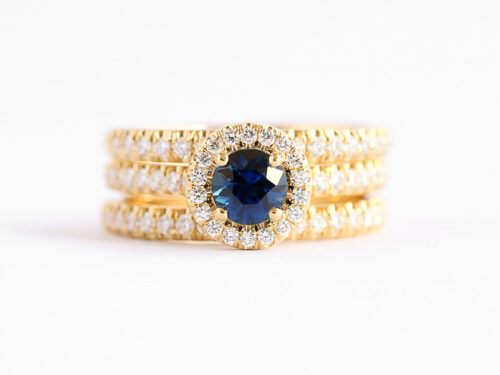 12335 yellow gold sapphire 1 face